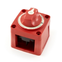 Blue Sea Systems 6006 m-Series Battery Switch, 2 Position, On-Off, 300A, 48VDC _Side View