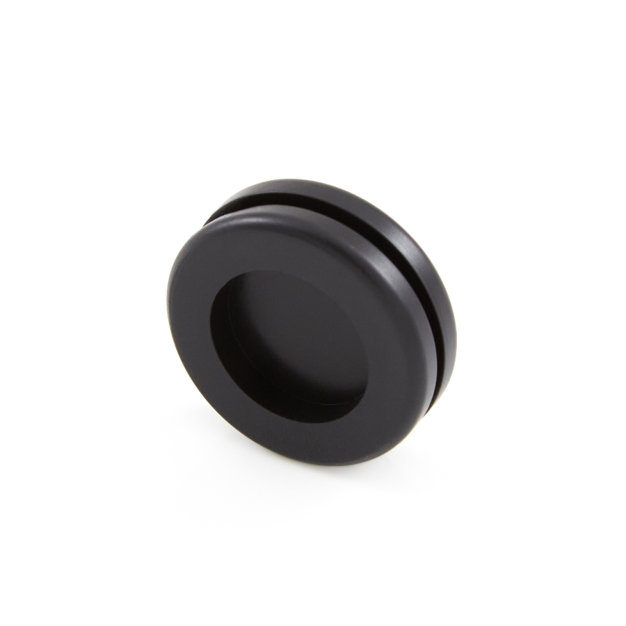 Essentra Components DG-10187 Diaphragm Grommet, 0.787", Black