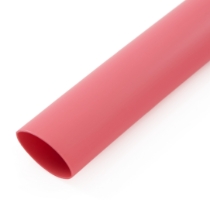 DSG-Canusa CPA100 3/4 RED Dual Wall Adhesive Lined Heat Shrink 3:1 Red Polyolefin, 100' Spool, Close-up