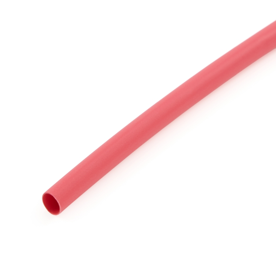 3M™ EPS-300 Heat Shrink Tubing, 1/4", Red, 48" Length, 3:1 Shrink Ratio