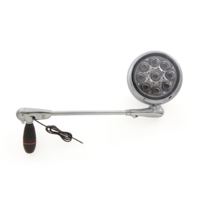 unity manufacturing 335gm led post-mount chrome spotlight