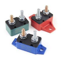 OptiFuse ACBP-N-15C Type I Short Stop Circuit Breaker, Blue, 15A