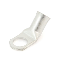 Tinned Copper Eyelet 36823, 45 Degree Bend, 1/2 Stud, 1/0 Ga.