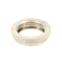 Carling Technologies 380-08810 Dress Face Nut, Knurled Nickel, 15/32" Threads