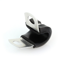 Umpco S325DKG6 3/8 inch Aluminum Cable Clamp, 1/2 inch Wide  _side view 1