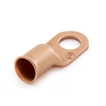 Standard Eyelet 36043, Bare Copper, 3/0 Ga., 1/2 inch Stud, Rotated View