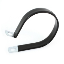 KMC COV4913Z2 3 inch Vinyl Coated Cushioned Full Clamp, 3/4 inch Wide