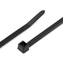 15" Black Standard Cable Tie Nylon PA66 50Lb T50L0C2 Bag of 100
