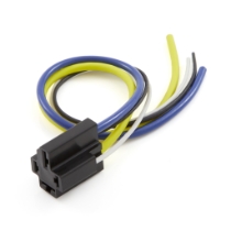 Maxi Relay Connector 75297, 4 Pin, Harness Mount, With 12" Wire Leads