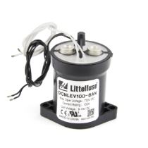 Littelfuse DCNLEV100-BAN High Voltage DC Contactor SPST, 100A, 12VDC with Auxiliary Circuit