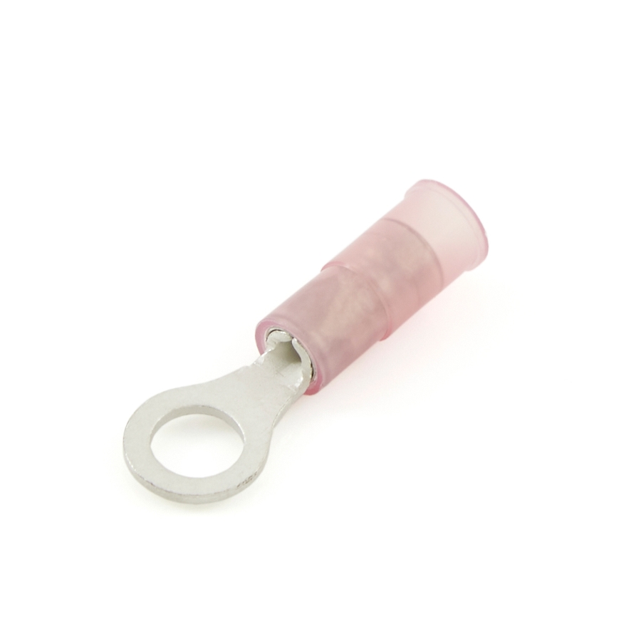 Molex 19057-0011 Ring Terminal, 22-18 Ga., #10 Stud, Nylon Insulated with Extra Sleeve