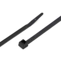ACT AL-11-40-0-C Intermediate Cable Ties, 40 lb, 11 inch, UV Black, Bag of 100
