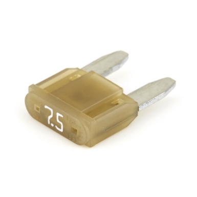 littelfuse 0min07.5mxglo mini fuse, 7.5a