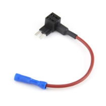 Littelfuse Micro2 Add-A-Circuit: 1-10 Amp, Black W/ Red Wire, Fuse Holder,  1 + 4 FUSES Pack FHM20200ZPA - Advance Auto Parts