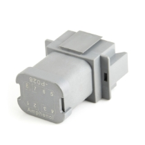 Amphenol Sine Systems AT04-08PA-P028 8-Way Bussed Receptacle, DT04-08PA-P028 Compatible