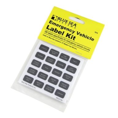 blue sea systems 8214, black 60 label set for marine applications  _side view 1
