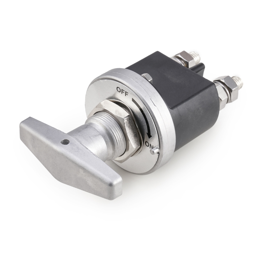 OptiFuse HDB6-1A-3-T Battery Disconnect Switch, 500A, 12VDC
