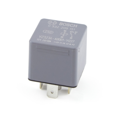 Bosch 0 332 209 151 Mini Relay, SPDT, 30A, 12VDC