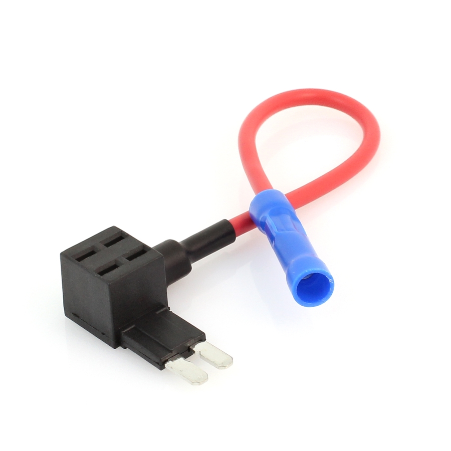 Micro2 Fuse Circuit Tap 46177, 16 Ga. UL1015 Red Wire | Waytek