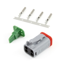 Erich Jaeger 151289 4P PLUG SET DATA BUS IBBC, Rotated View