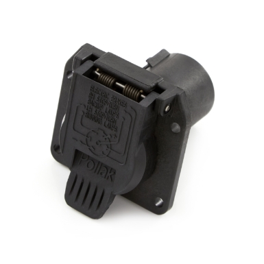 pollak 11-893 rv 7-way trailer connector socket