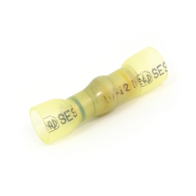 Lead-Free Sealed Crimp & Solder Step-Down Butt Connector, 16-14 Ga. to 12-10 Ga.