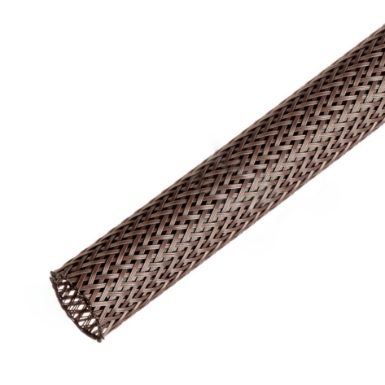 Techflex RRN0.50DB Flexo® Rodent Resistant Sleeving, 1/2", 500 ft., Dark Brown