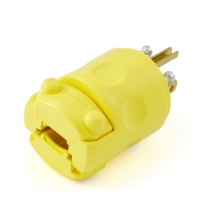 Leviton 515PV Straight Blade Plug _Rotated View