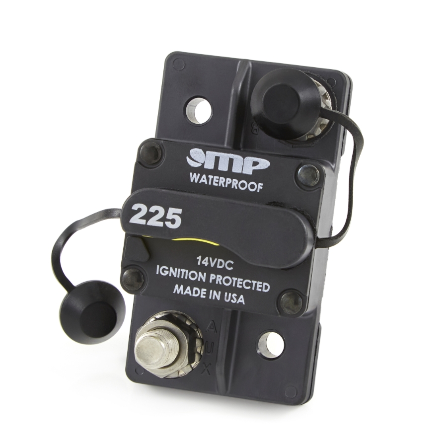 Mechanical Products 174-S2-225-2 Surface Mount Circuit Breaker, 225A Manual Reset 3/8" Studs