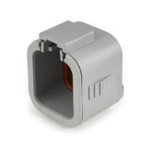 Amphenol Sine Systems ATP06-6S-CAP 6-Way Connector Plug, ATP Dust Cap, Gray