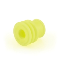 TE Connectivity 963245-1 Standard Power Timer Yellow Cable Seal, 12 Ga.