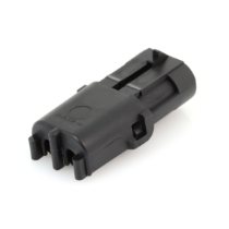 Aptiv 12010973 Male 2-Contact Shroud Half Weather-Pack Connector