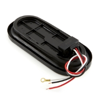 6 inch Sealed Oval Stop-Tail-Turn Light Kit 47994, Amber, Backside