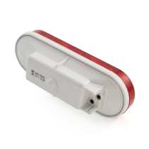 6 inch Sealed Oval Stop-Tail-Turn Light 47773, 10 LED Diodes, Rotated View