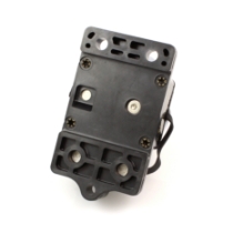 Mechanical Products 175-S1-080-2 Surface Mount Circuit Breaker, Push/Trip Reset, 1/4" Stud, 80A