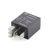 Hongfa HFV6-G/12-ZST-D(257) Micro ISO Relay, SPDT,12V, Diode, 30A _Side View