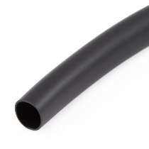 Vinyl Tubing 20228C, 100 ft Spool, 1/2", Black, Close-up