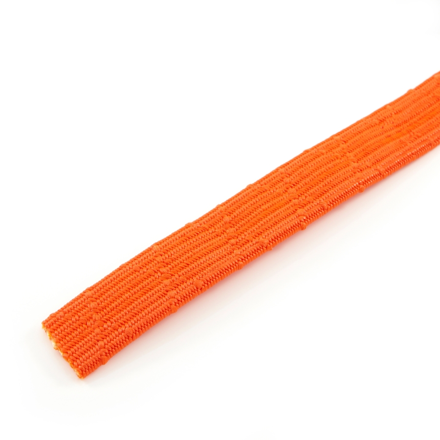 Techflex BBN0.63OR Battle Braid® Heavy-Duty Cut Resistant Sleeving, 5/8"-11/16", 25 ft., Orange