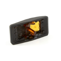 Carling Technologies VVAEB00-000 Contura II Switch Actuator, Plastic, Black with Amber Lens