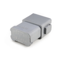 Amphenol Sine Systems AT04-12PA-P030 12-Way Bussed Receptacle, DT04-12PA-P030 Compatible