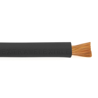 sgr battery cable ultra flexible, black