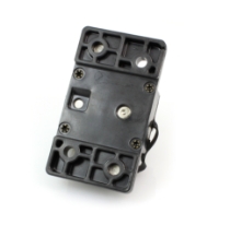 Mechanical Products 174-S0-080-2 Surface Mount Circuit Breaker, Manual Reset, 1/4" Stud, 80A