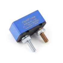 OptiFuse ACBP-N-15C Type I Short Stop Circuit Breaker, Blue, 15A