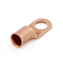 Standard Eyelet 36041, Bare Copper, 3/0 Ga., 1/4 inch Stud  _Rotated View
