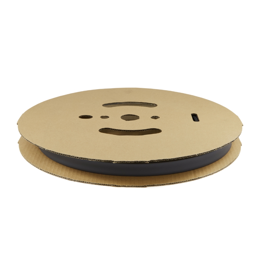 DSG-Canusa CPX 100 0500 BLACK Polyolefin Heat Shrink, 1/2", 2:1, 200' Spool
