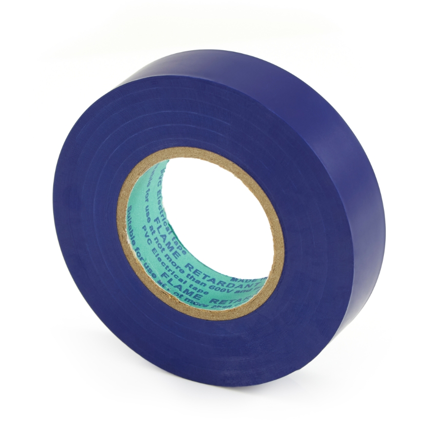 Electrical Tape Blue 60' Roll 3/4" Wide | Waytek