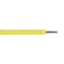 WRT22-4 Hook-Up Wire, Tinned Copper, UL 1015/1230/MTW/AWM, 22 Ga., Yellow