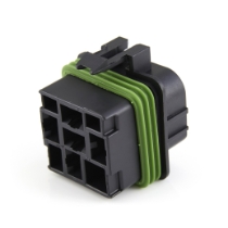 Mini Relay Connector 75612, 5-Pin, Harness Mount