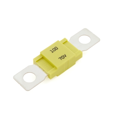 eaton's bussmann series amg-100 high amp fuse, rotated view