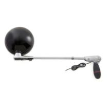 Unity 206017-0002 LED Post-Mount Black Spotlight _Side View